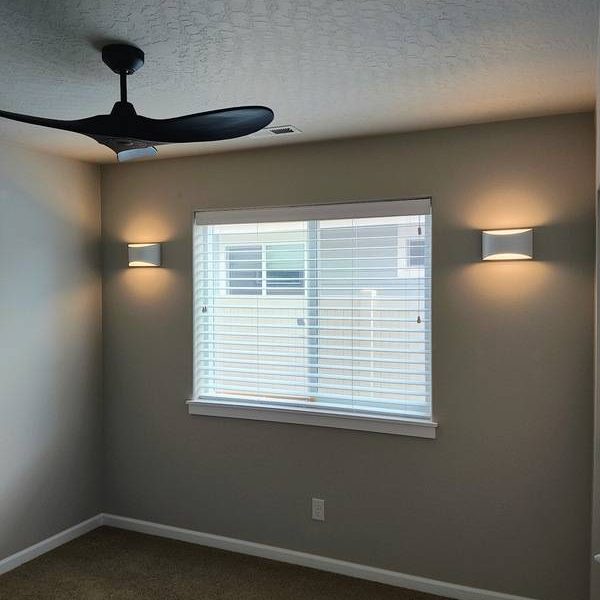 ceiling fan and sconce install 4