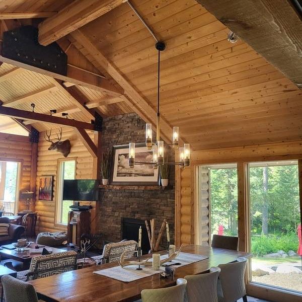 chandilier install 1