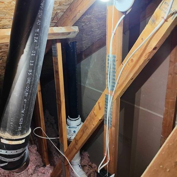 interior radon install