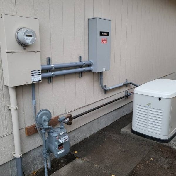 whole home generator backup install